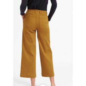 Everlane Wide Leg Crop Utility Pant